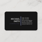 モノグラムプロフェッショナル独立水平線 名刺 (裏面)