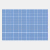 モノグラムベビーシャワー生まれたばかりのベビーフットプリント ラッピングペーパーシート (正面)