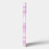 モノグラムベビーストライプピンク色のケースメイトiPhoneケース Case-Mate iPhoneケース (裏面 / 右)