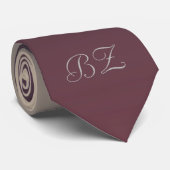 モノグラムベージュグレーマーヴェグラデーションード ネクタイ (ロール)