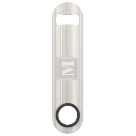 モノグラムベージュストライプ スピード栓抜き