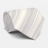 モノグラムベージュストライプ ネクタイ (ロール)