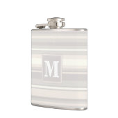 モノグラムベージュストライプ フラスク (左)