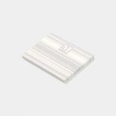 モノグラムベージュストライプ ポストイット (アングル)