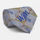 モノグラムホッケープレーヤーネックタイ ネクタイ (ロール)