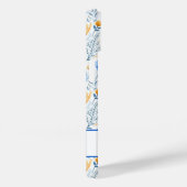 モノグラムボホワイルドフラワーズブルーイエローフローラ Case-Mate iPhoneケース (裏面 / 右)