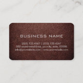 モノグラムボレザールック 名刺 (裏面)