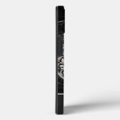 モノグラムポップ・アートのとネオンアートの古いレトロな電話！ Case-Mate iPhoneケース (裏面 / 右)