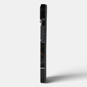 モノグラムポップ・アートのとネオンアートの古いレトロな電話！ Case-Mate iPhoneケース (裏面 / 左)