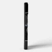 モノグラムポップ・アートのとネオンアートの古いレトロな電話! Case-Mate iPhoneケース (裏面 / 右)