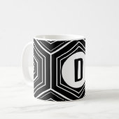 モノグラムマグカップD コーヒーマグカップ (正面左)