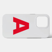 モノグラムミニマリストあなたの名前を追加イニシャル モダン Case-Mate iPhoneケース (裏面 (横))