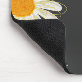 モノグラムミニマリストウォータールシャモミール マウスパッド (コーナー)