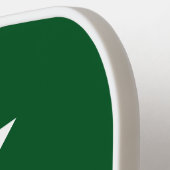 モノグラムミニマルグリーンピックボールパドル ピックルボールラケット (左詳細)