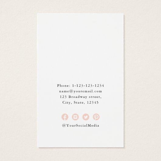 モノグラムミニマルスモダンクリプトピンクのイヤリング表示 (裏面)