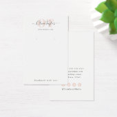 モノグラムミニマルスモダンクリプトピンクのイヤリング表示 (デスク)