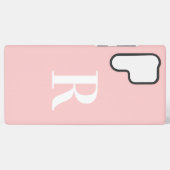 モノグラムミニマルピモダンンク SAMSUNG GALAXYケース (裏面横)