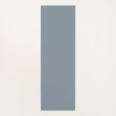 モノグラムミニマルモダンデュスキーブルーグレー ヨガマット (裏面)