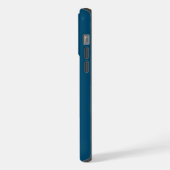 モノグラムミニマルモダンリスト，パイロット，飛行機，飛行機 iPhoneケース (左側面)