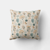 モノグラムミニマルモダン装飾用クッション クッション (裏面)