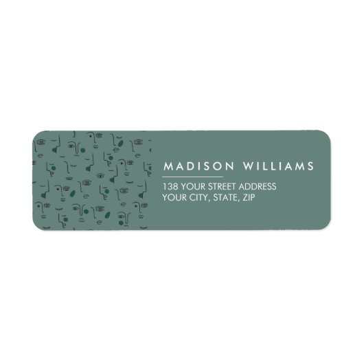 モノグラムミニマルラモダンベル ラベル (正面)