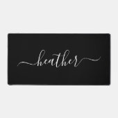 モノグラムミニマル名書道 デスクマット (正面)