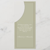 モノグラムミニマル結婚リストジャパンディ メニュー (裏面)