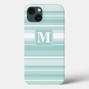 モノグラムミントグリーンストライプケース – メイトiPhoneケース iPhone 13ケース
