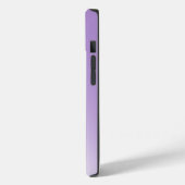 モノグラムメタリックバイオレットパープルドリッピンググリッター Case-Mate iPhoneケース (裏面 / 左)