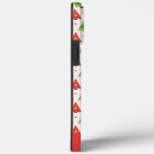 モノグラムメリーイニシャル&モダンレトロクリスマスツリー Case-Mate iPhoneケース (裏面 / 右)