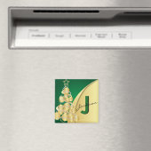 モノグラムメリークリスマス マグネット (インサイチュ (食洗機))