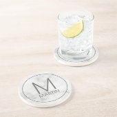 モノグラムモダンとネームのコースター コースター (側面)