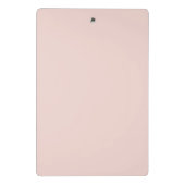 モノグラムモダンとネームPastelピンク ミニクリップボード (裏面)