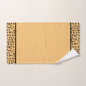 モノグラムモダンとヒョウ柄 バスタオルセット (ハンドタオル)