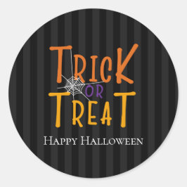 モノグラムモダンのトリックまたは治療 ラウンドシール