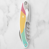 モノグラムモダンアートウォーターカラー ソムリエナイフ (裏面)