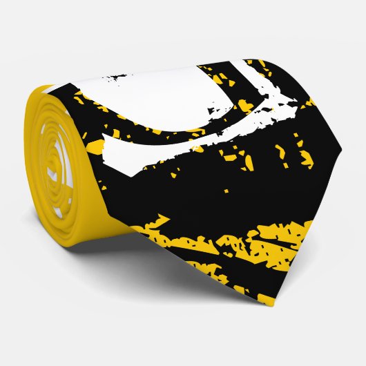 モノグラムモダンイエローネクタイ ネクタイ (ロール)