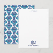 モノグラムモダンイカットエスニックパターンフローラ