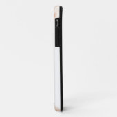 モノグラムモダンイニシャルレターオボホパーソナライズされた Case-Mate iPhoneケース (裏面/左)