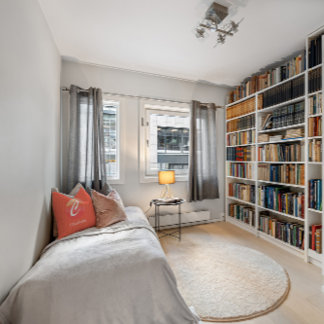 モノグラムモダンイニシャルレターオレンジ装飾用クッション クッション