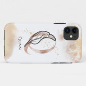 モノグラムモダンイニシャルレターQボホパーソナライズされた Case-Mate iPhoneケース (裏面(横))