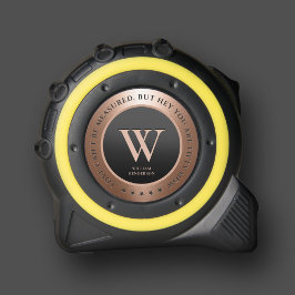 モノグラムモダンイニシャル銅ロセゴールドおもしろい メジャー