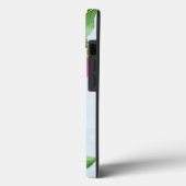 モノグラムモダンウォーターカラーピンクフローラ Case-Mate iPhoneケース (裏面 / 左)