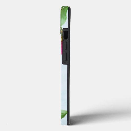 モノグラムモダンウォーターカラーピンクフローラ Case-Mate iPhoneケース (裏面 / 左)