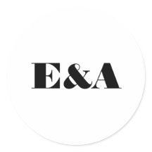 モノグラムモダンカップルイニシャル結婚ズ