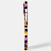 モノグラムモダンカラフルヒョウ印刷 Case-Mate iPhoneケース (裏面 / 左)