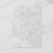 モノグラムモダングスタイリッシュレーレッドトレンディー 名刺 (裏面)