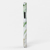 モノグラムモダングリーンホワスタイリッシュイト Case-Mate iPhoneケース (裏面/右)