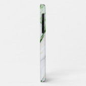 モノグラムモダングリーンホワスタイリッシュイト Case-Mate iPhoneケース (裏面/左)