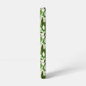 モノグラムモダングリーンボタニカル SAMSUNG GALAXYケース (左側面)